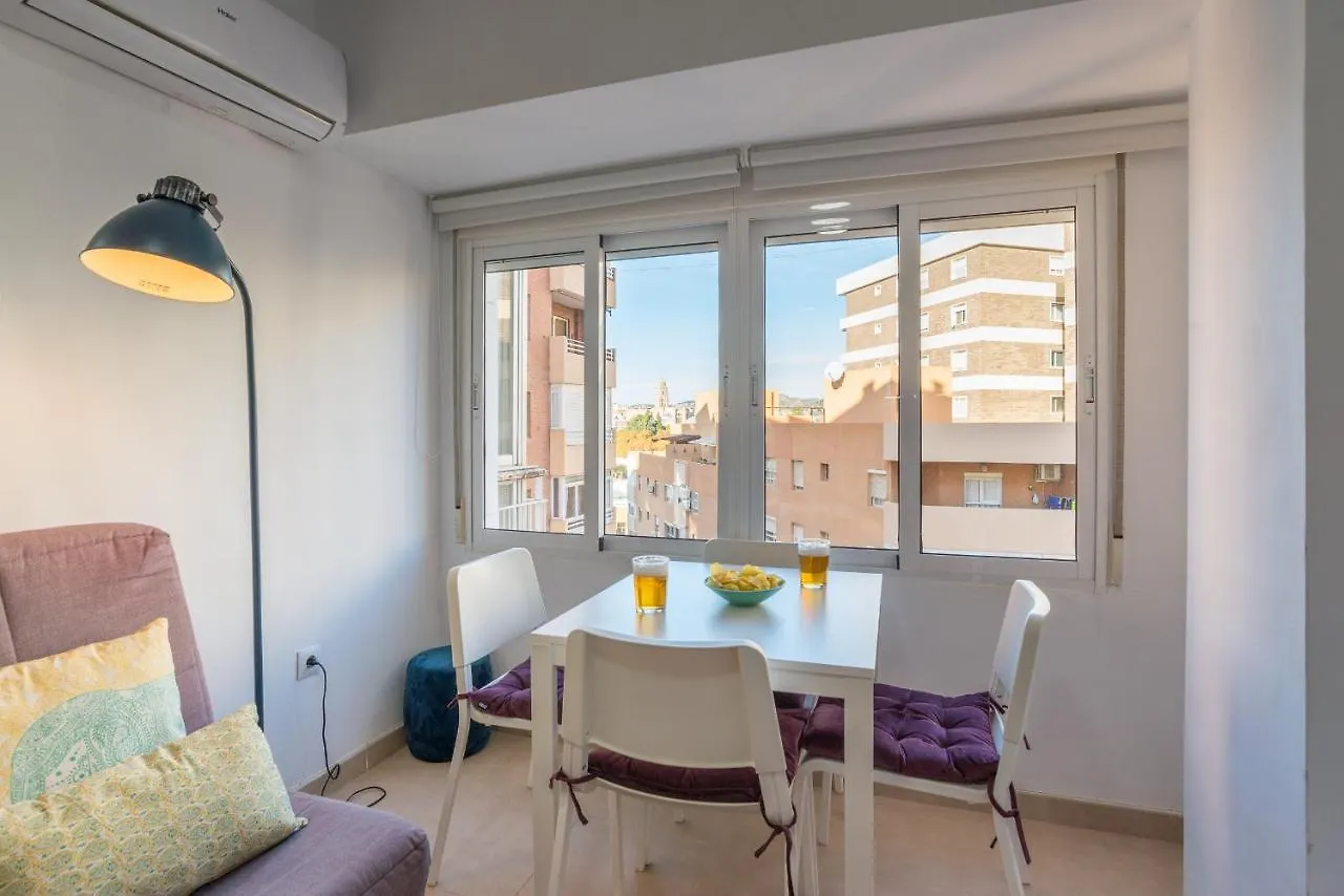 Mp7 Renovated Apartment Right On The Beach 700 Meters Away From Old Town Malaga 0*,