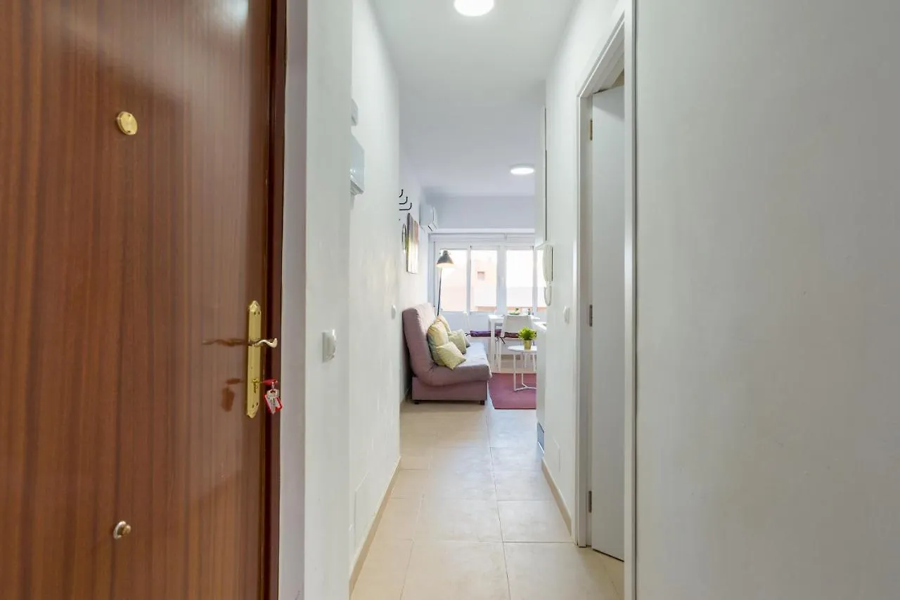 Mp7 Renovated Apartment Right On The Beach 700 Meters Away From Old Town Malaga Spain